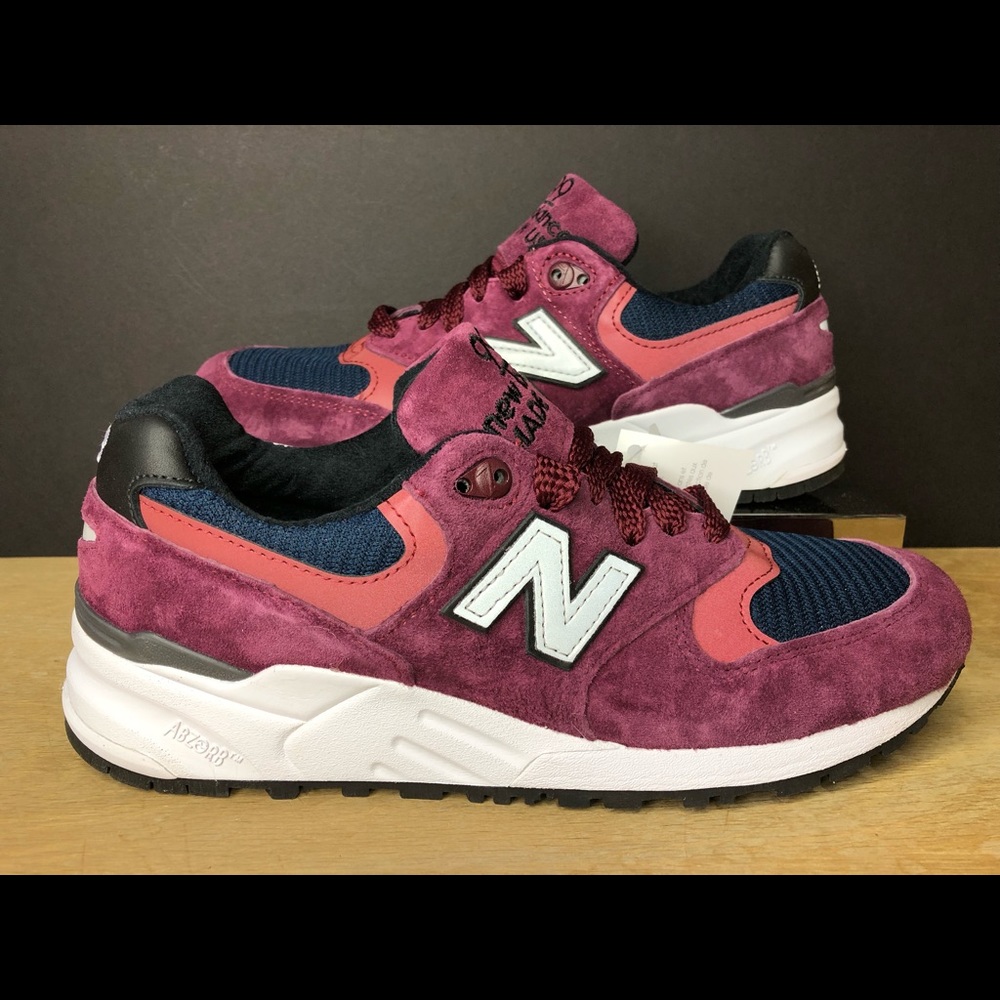New Balance 999 Suede Burgundy Maroon USA M999JTA